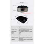 Hot Stone Heater 18L Θερμαντήρας για ηφαιστειακές θεραπευτικές πέτρες Βασάλτη